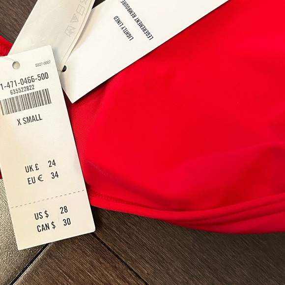 Abercrombie Red Knot Front Bikini Top - Picture 2 of 2